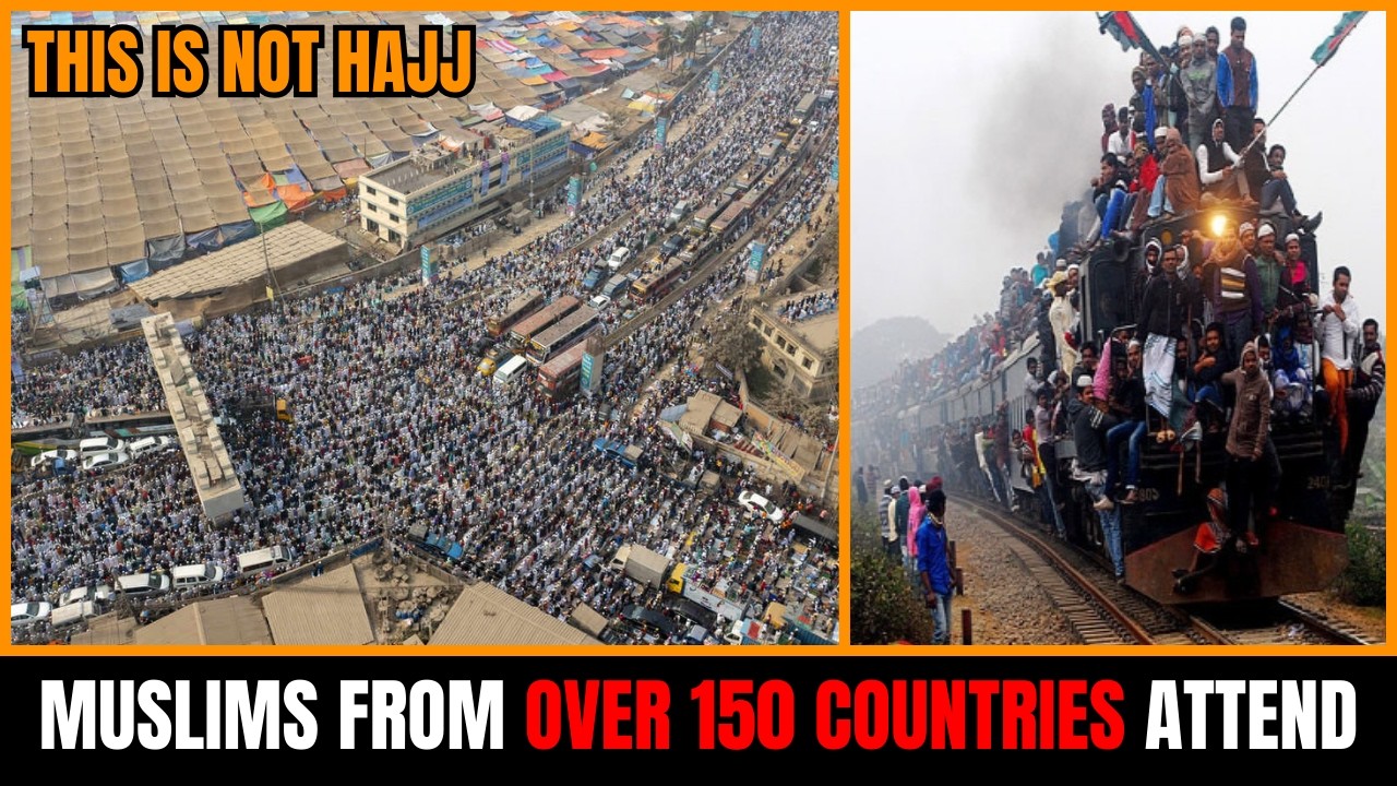 The Biggest Islamic Gathering in The World After Hajj - Millions of Muslims Gathering Every Year