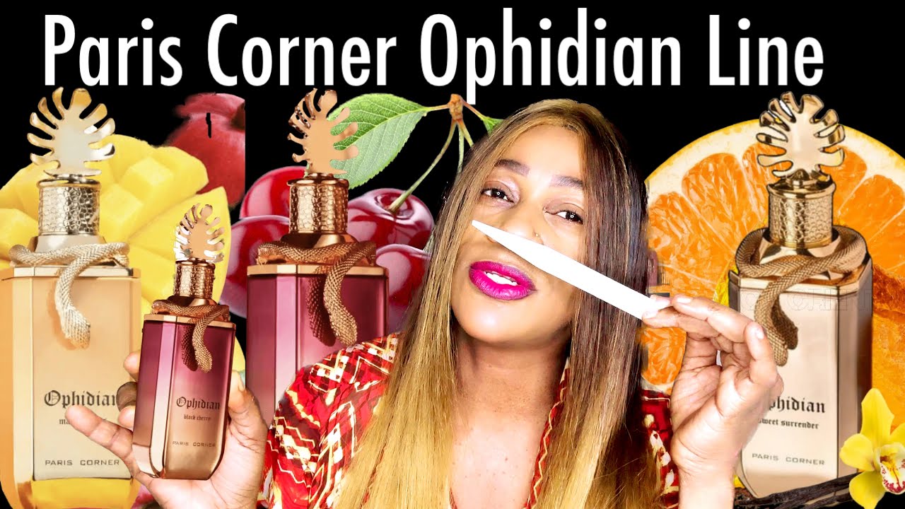 Paris Corner Ophidian Mango 🥭 Bliss | Ophidian Sweet Surrender | Ophidian Black Cherry 🍒