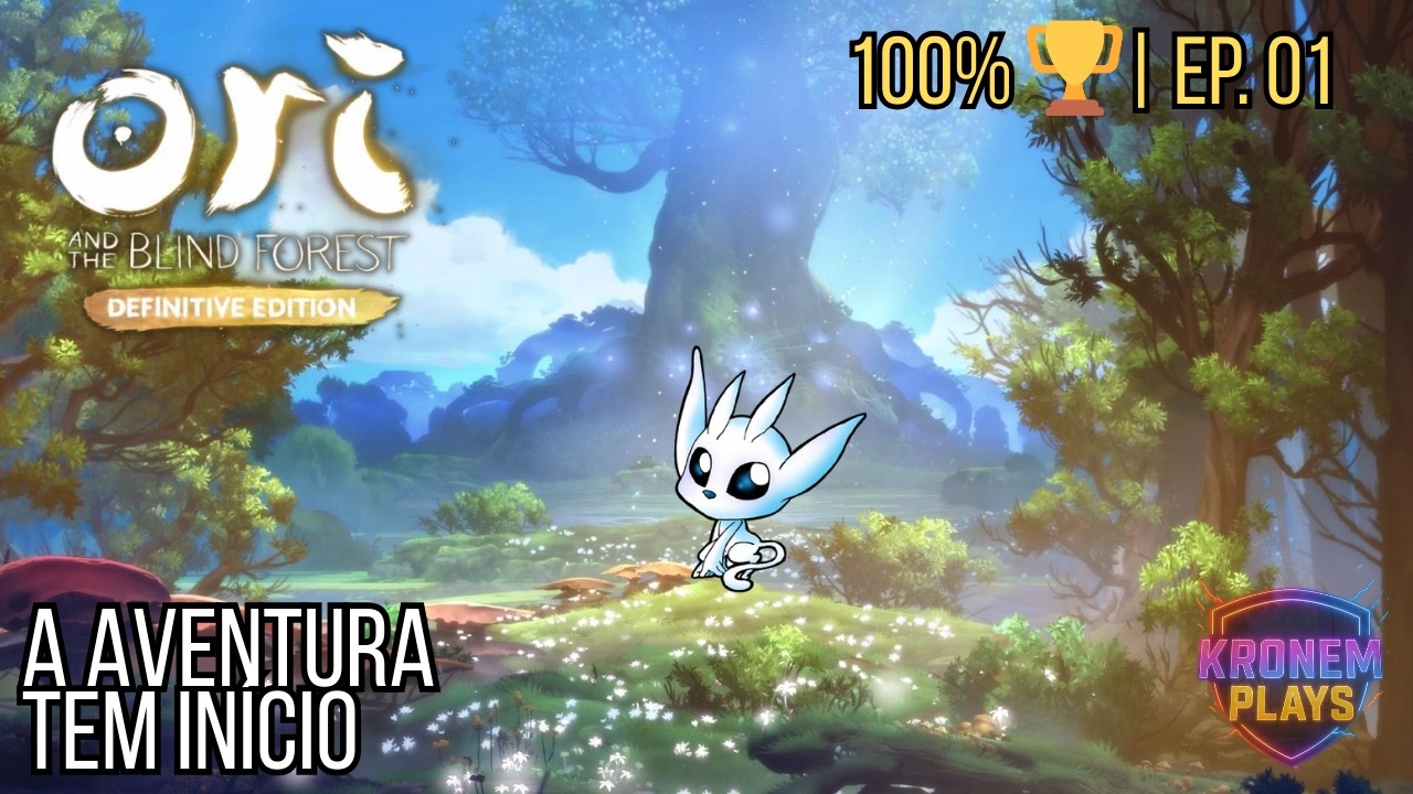 Ori and The Blind Forest - Vamos RECUPERAR a floresta de NIBEL!! | 100% Conquistas #01