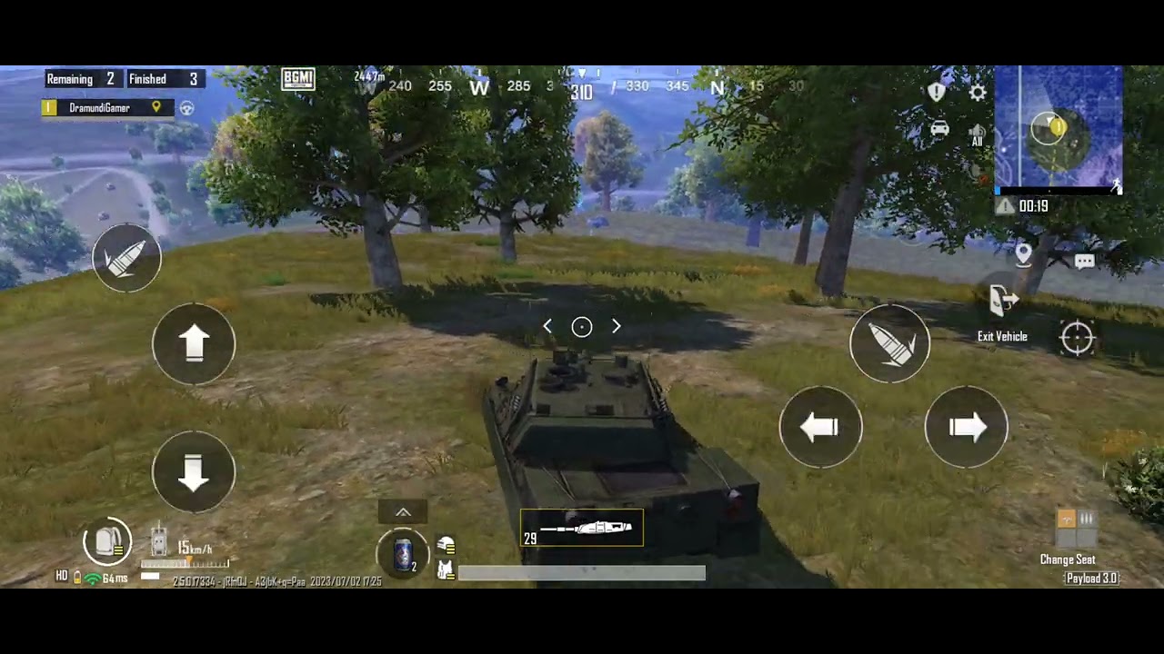 Tank fight in last circle| BGMI | payload mode