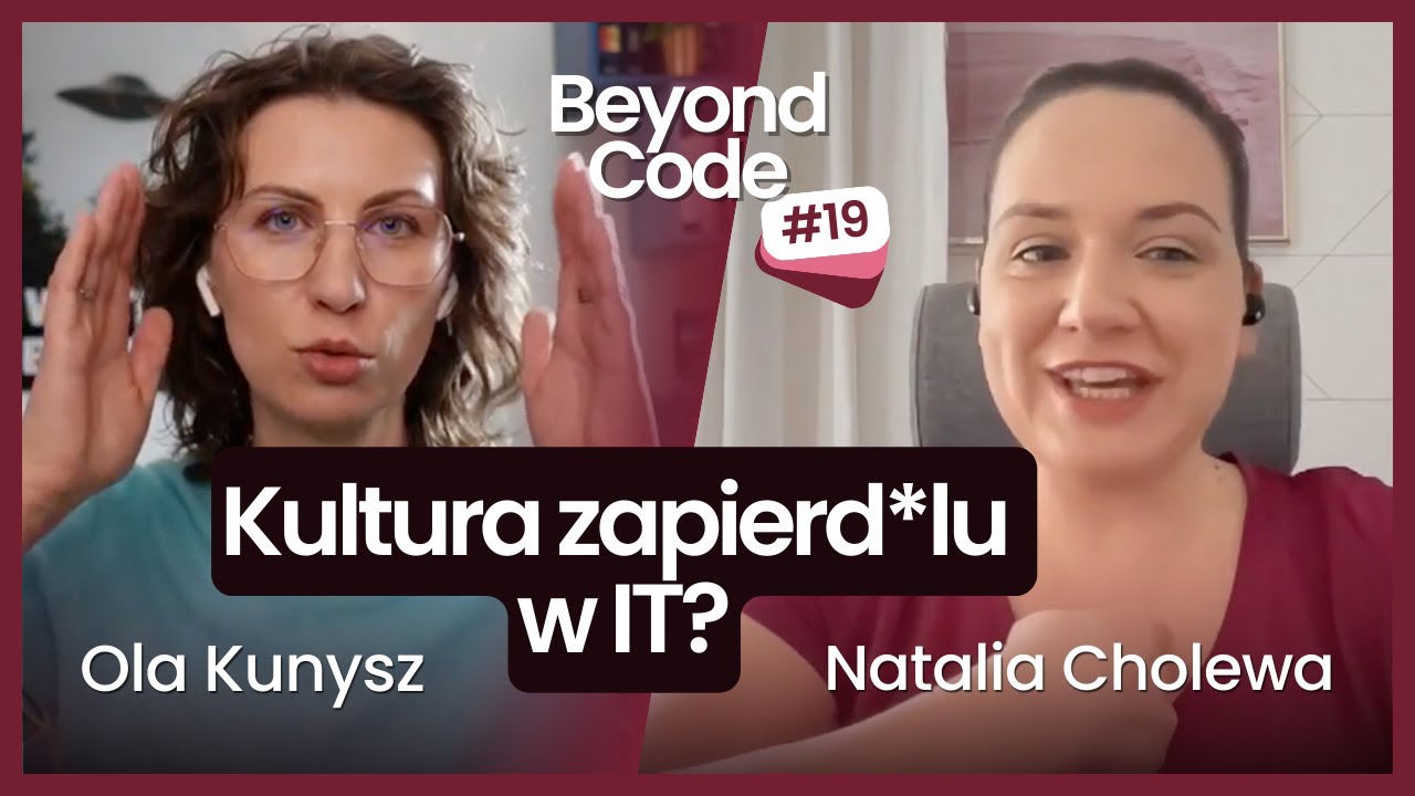 Jak nie dać się zastąpić przez AI i dlaczego nie warto pracować ponad siły -  Natalia Cholewa