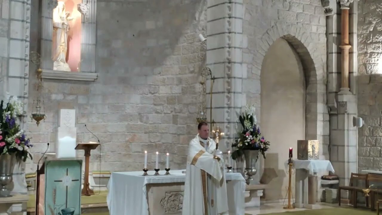 12-02-2026 Eucharistic celebration Daily@ Notre Dame Church Jerusalem 🫂⛪🕊️