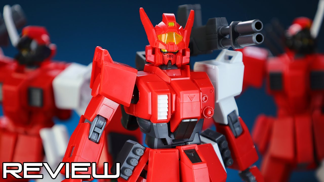 Gundam Re-RAGE and GM Reds | HG RED GIANT 03RD MS TEAM REVIEW