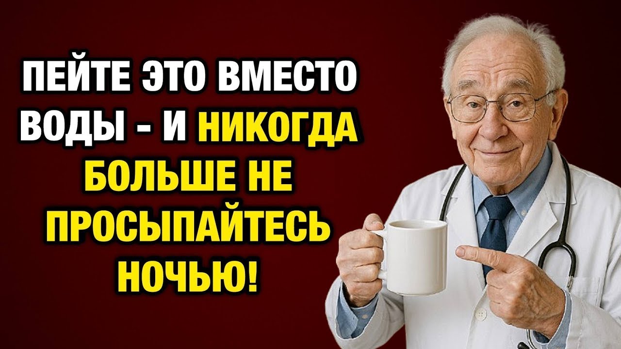 Пожилые не спят всю ночь  Выпейте это перед сном – и заснёте, как в молодости!
