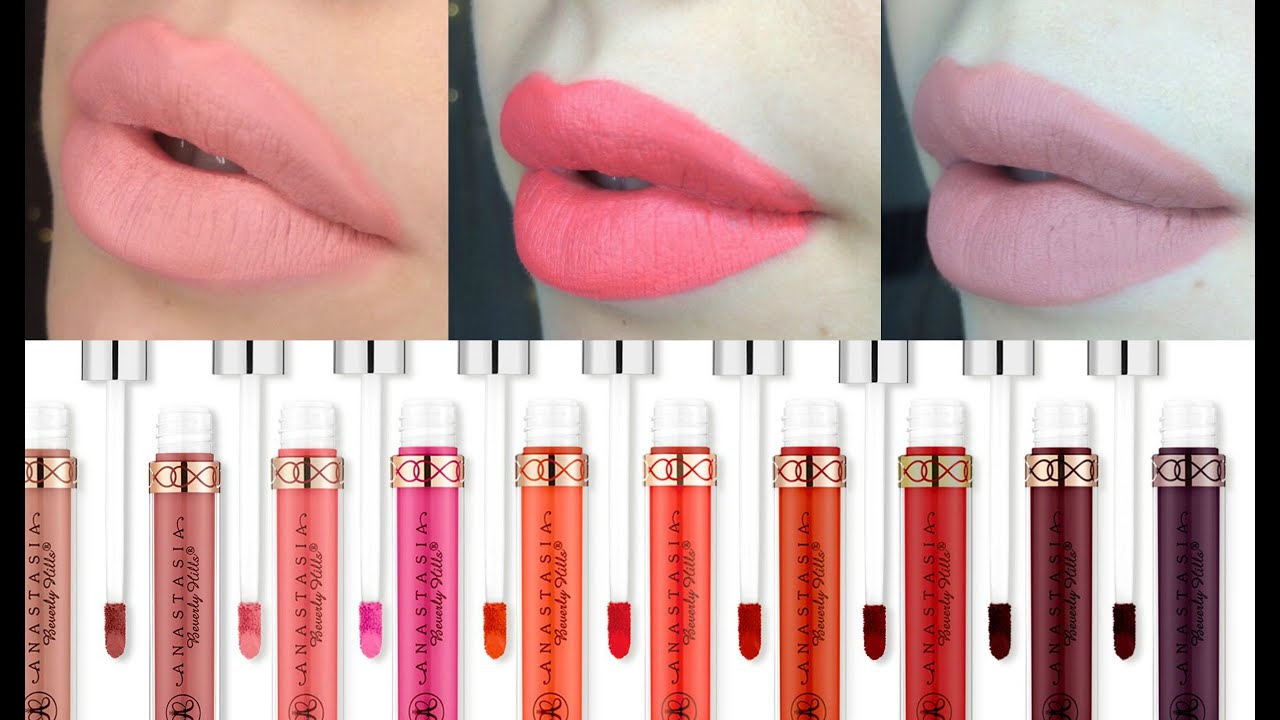 Anastasia Beverly Hills Liquid Lipsticks | Review & Lip Swatches