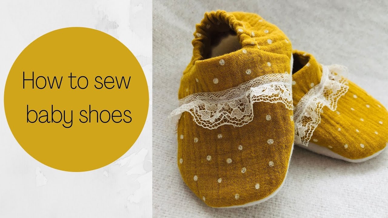 DIY: How to sew baby shoes/beginner friendly tutorial with FREE PATTERN!