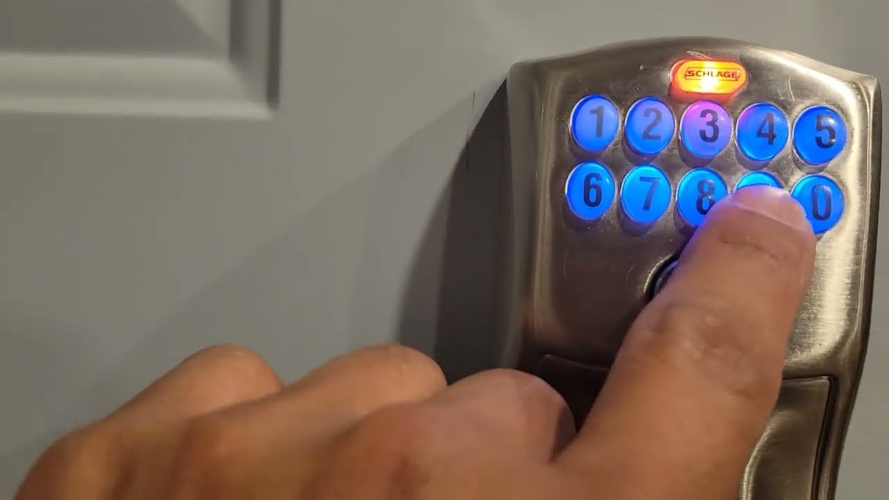 Cómo cambiar código de candado marca schlage