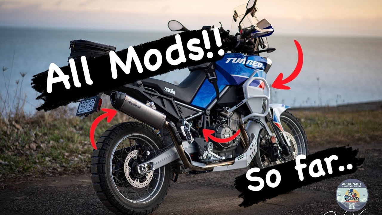 All Of My Aprilia Tuareg 660 Mods..…So Far