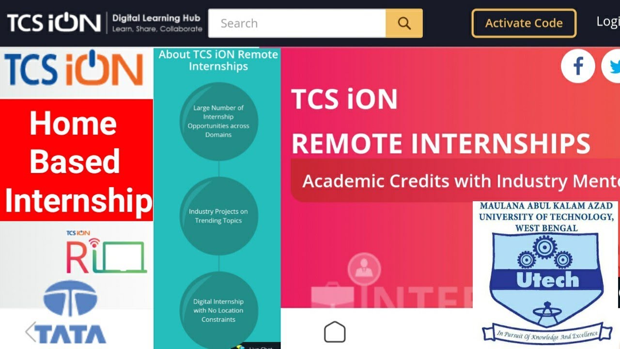 TCS Remote Internship 2020(Home Biased Internship)🔥MAKAUT🔥Good News for Engineers