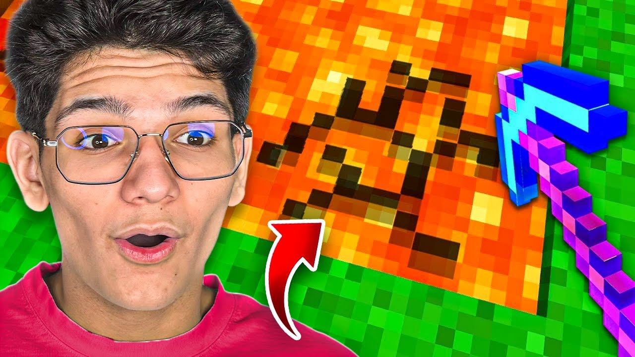 Minecraft AMA her şeyi KAZABİLİYORUM