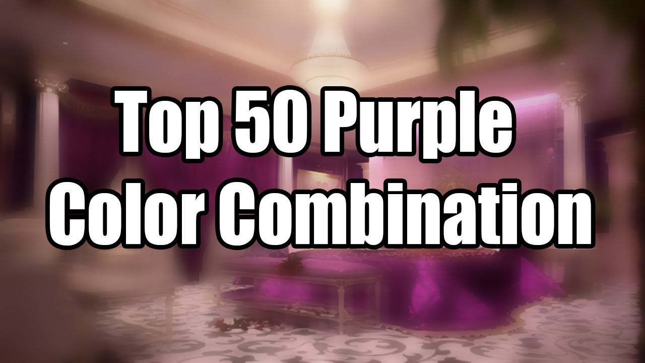 Top 50 Purple Color Combination for Living Room || Best Color Ideas