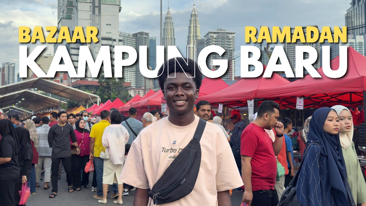 inside the biggest Ramadan Bazaar in Kuala Lumpur, Malaysia!