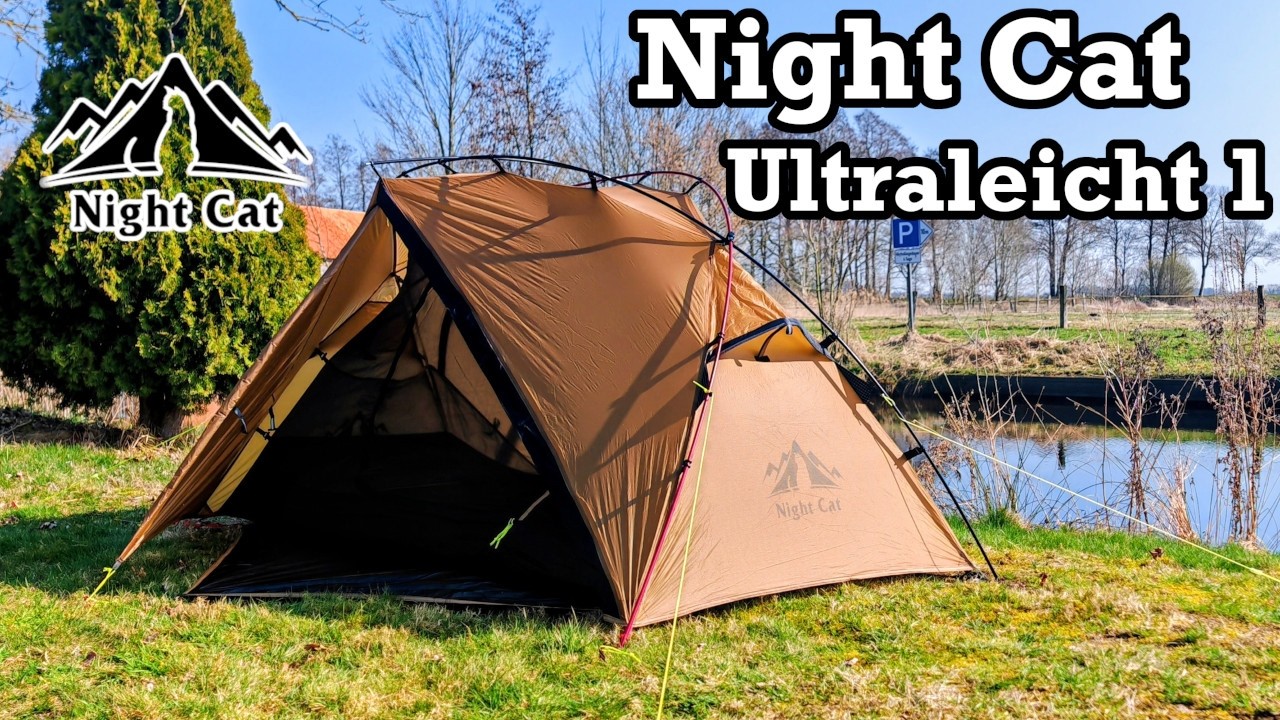 Night Cat Ultraleicht Zelt &ndash; &Uuml;berraschend gut!