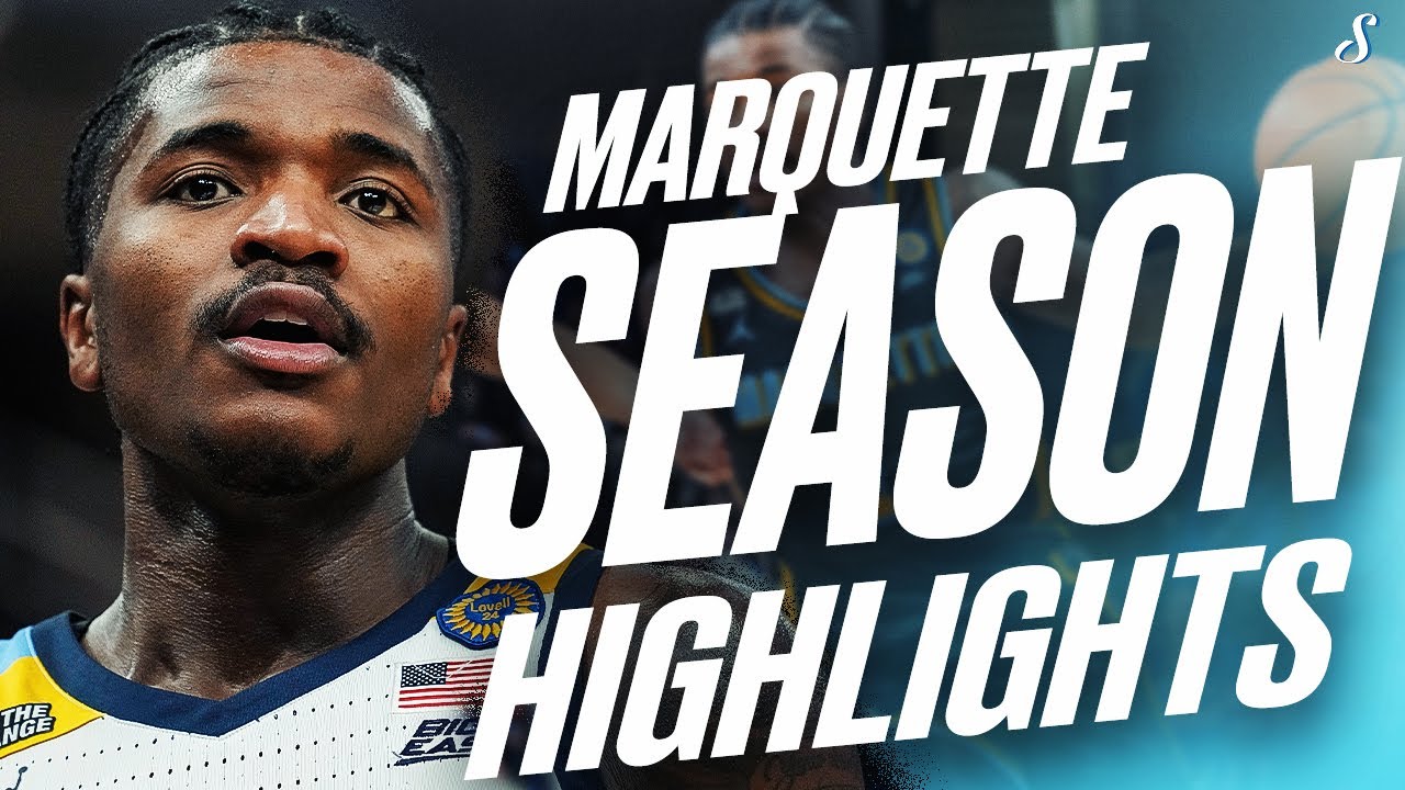 Kam Jones Marquette Senior Season Highlights | Consensus All-American | 19.2 PPG 5.9 APG 48.3 FG%
