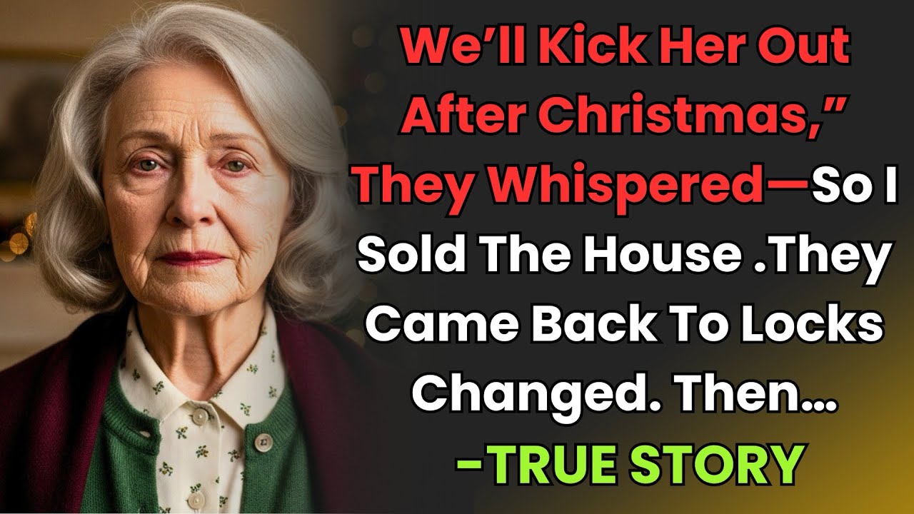 HER TRUE STORY FROM OHIO ❄️💔“We’ll Kick Her Out After Christmas,” They Said—So She Sold it and.