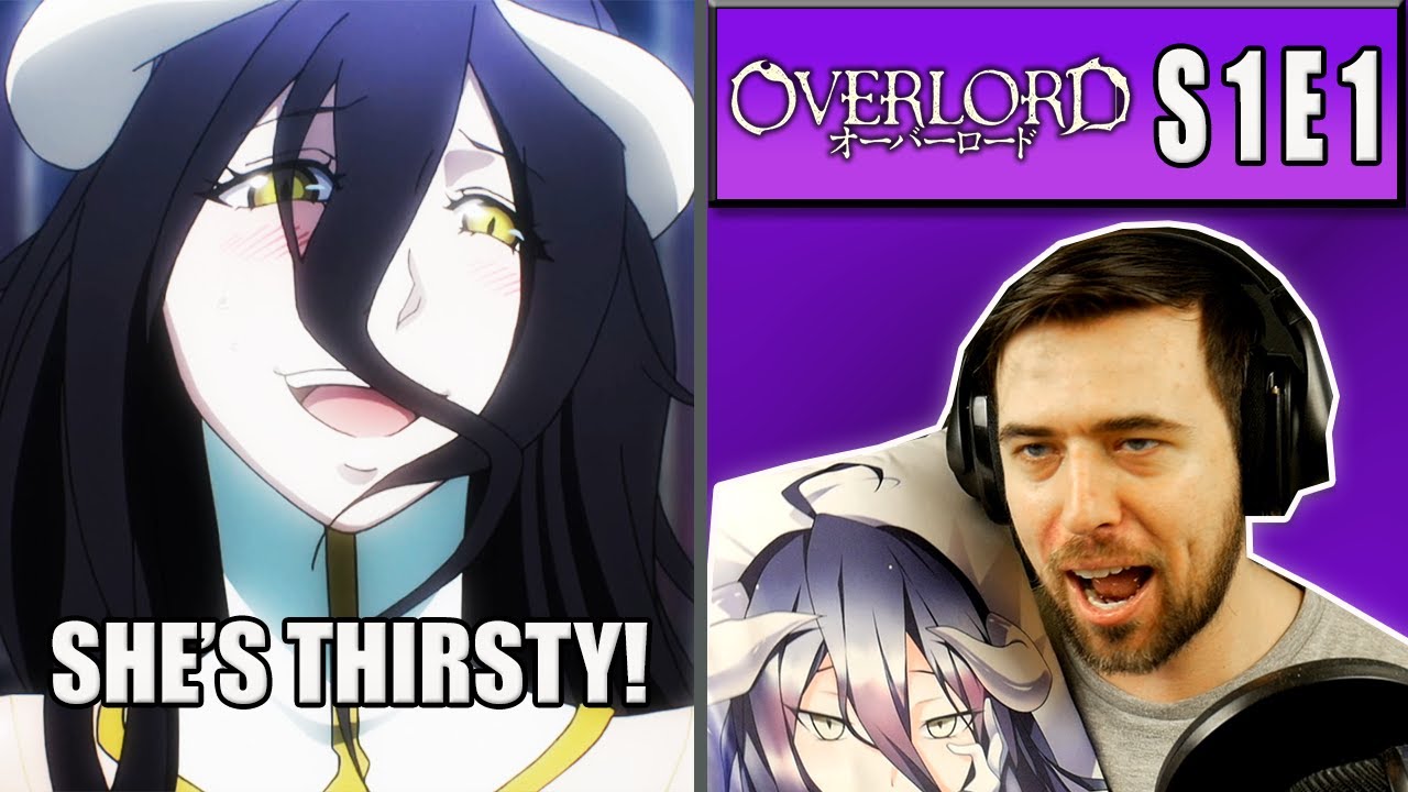 НАКОНЕЦ-ТО ВСТРЕЧАЮ АЛЬБЕДО! — Overlord, сезон 1, серия 1 — Rich Reaction