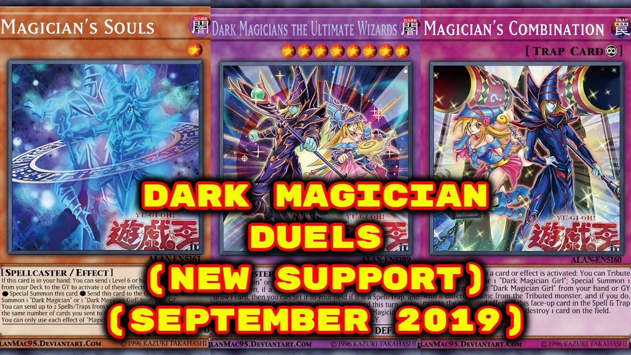 Yugioh - Dark Magician Duels (New Support September 2019) (Deck Download in Description)