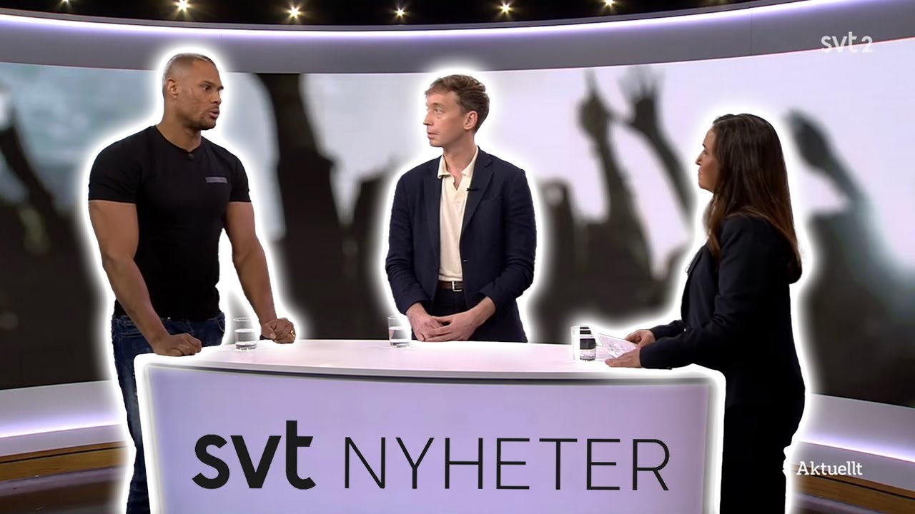 ALEX CEESAY BESÖKER SVT NYHETER