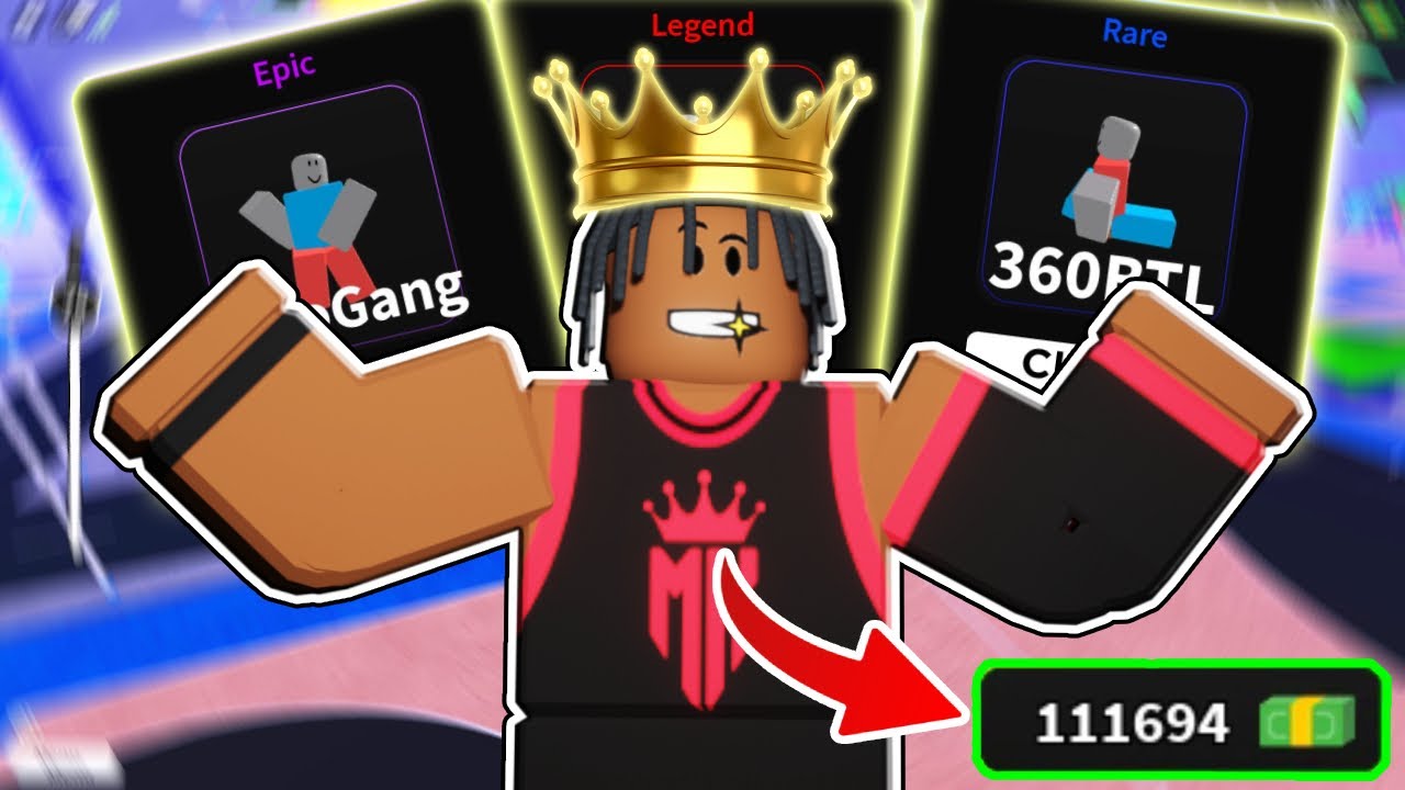 So I spent $100,000 in Hoopz and this happened... (ROBLOX HOOPZ)