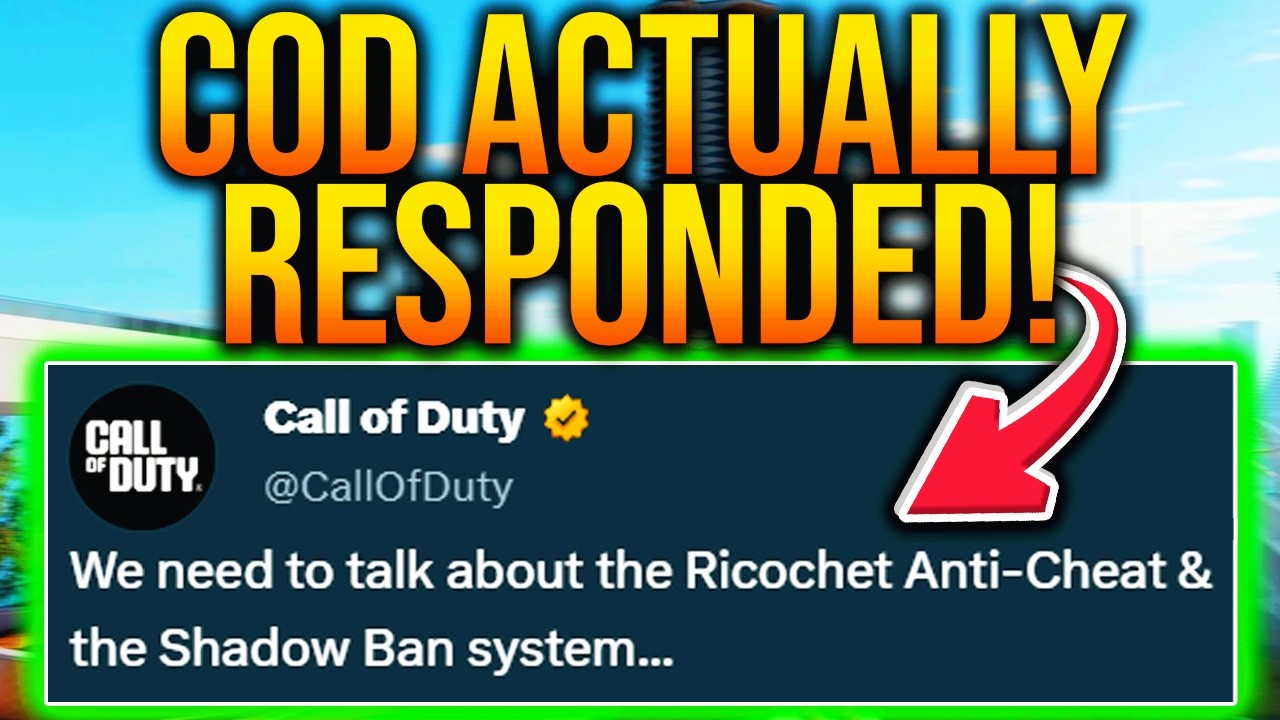 CALL OF DUTY ACTUALLY ADDRESSED IT...