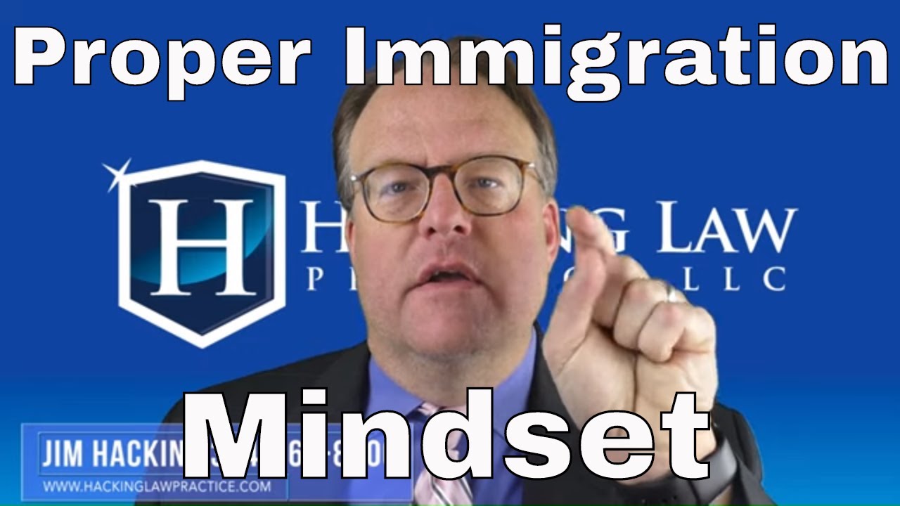 What Should My Mindset Be When Dealing With USCIS?