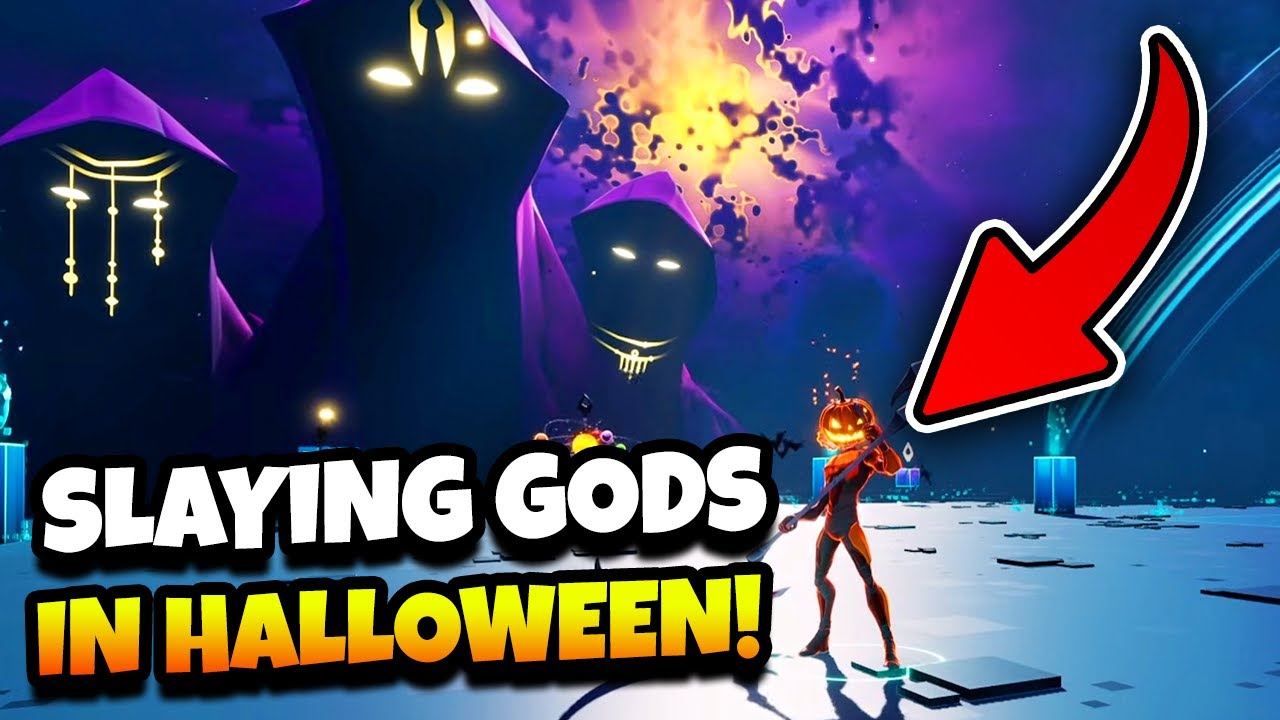 I Slayed The God of The Universe as Jack-o-Lantern! | Godbreakers