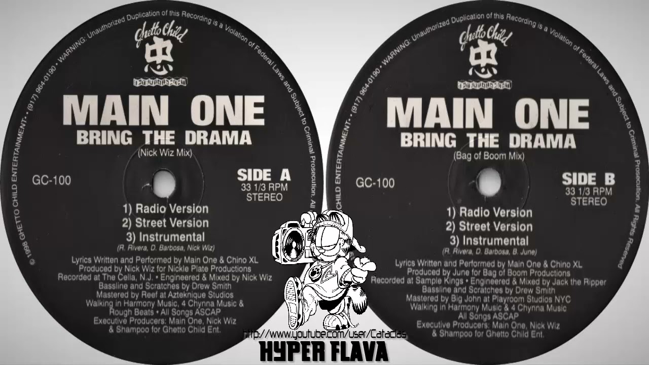 Main One - Bring The Drama (Full VLS) (1998)