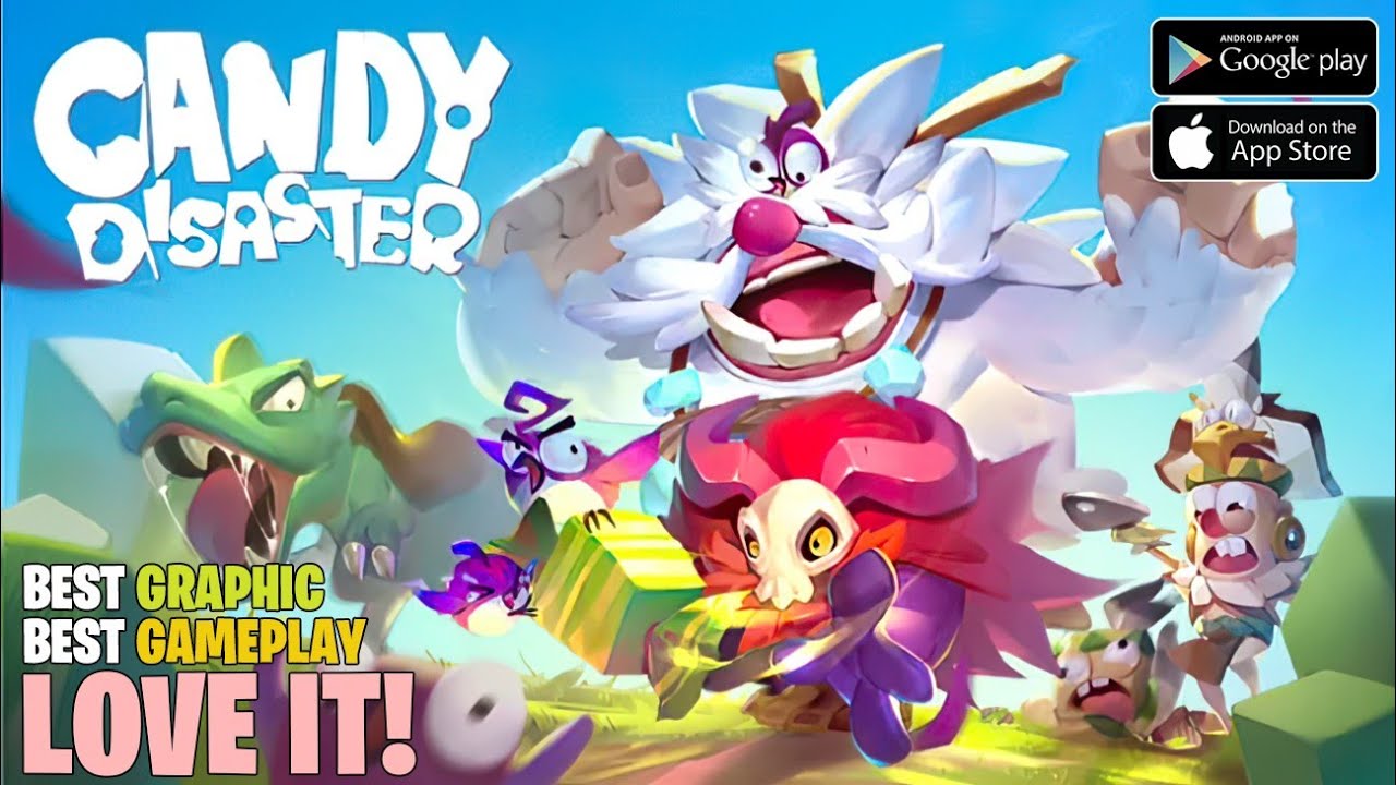 Game Offline ini wajib di coba! Candy Disaster Gameplay android Game