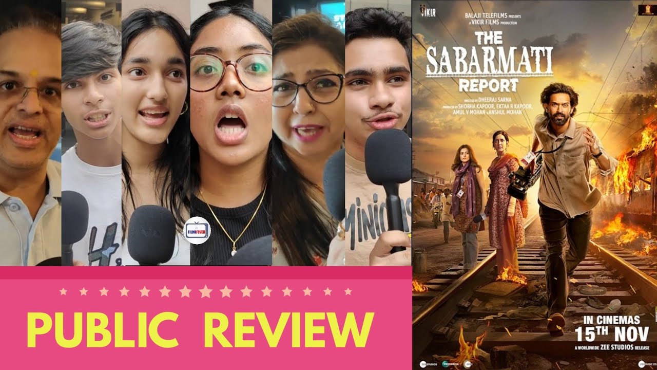 The Sabarmati Report PUBLIC REVIEW | First Day First Show | Vikrant Massey, Raashii K, Riddhi D