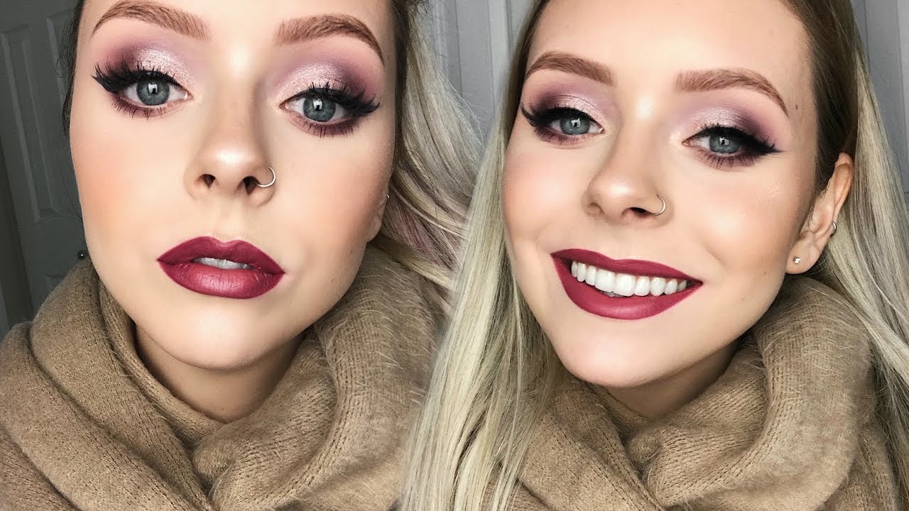 DRUGSTORE HOLIDAY MAKEUP TUTORIAL | Easy & Affordable