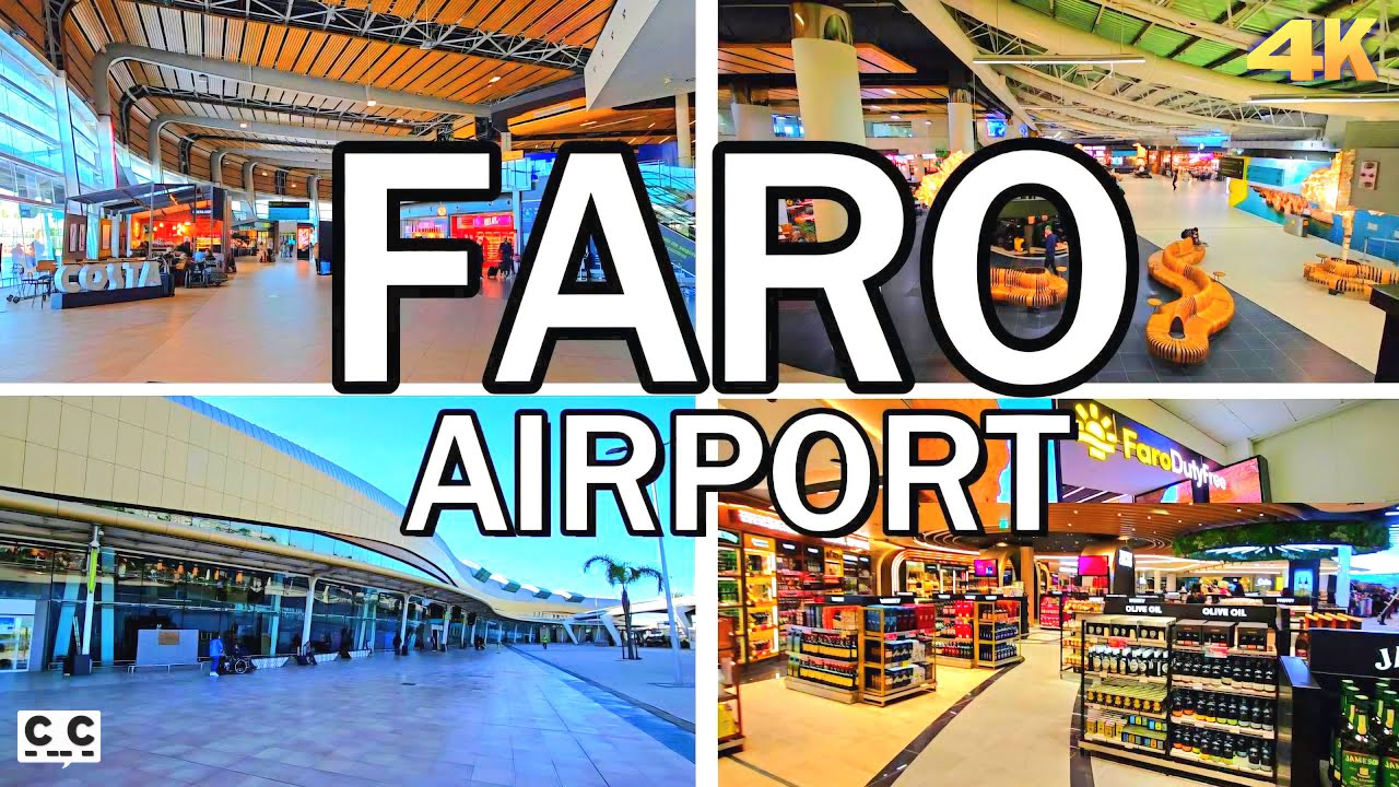FARO AIRPORT - PORTUGAL 2025 4K