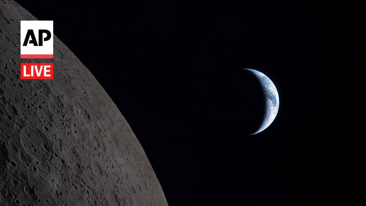 LIVE: NASA Artemis II heads back to Earth after moon flyby