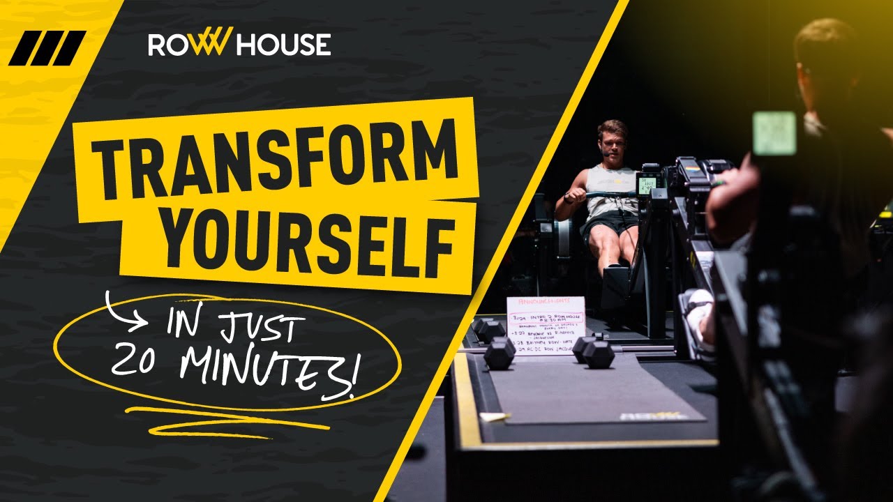 The Incredible Power of Rowing : 20 Minutes to Glory | 20-Minute Row House 