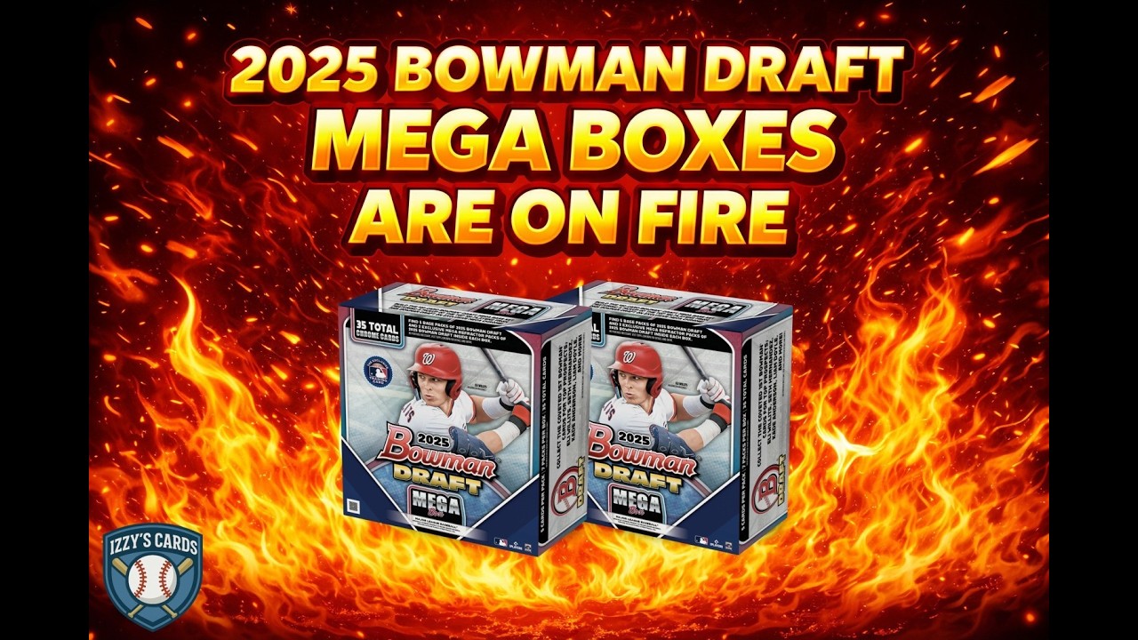🔥 Bowman Draft Mega Boxes Are Hot !!! 🔥