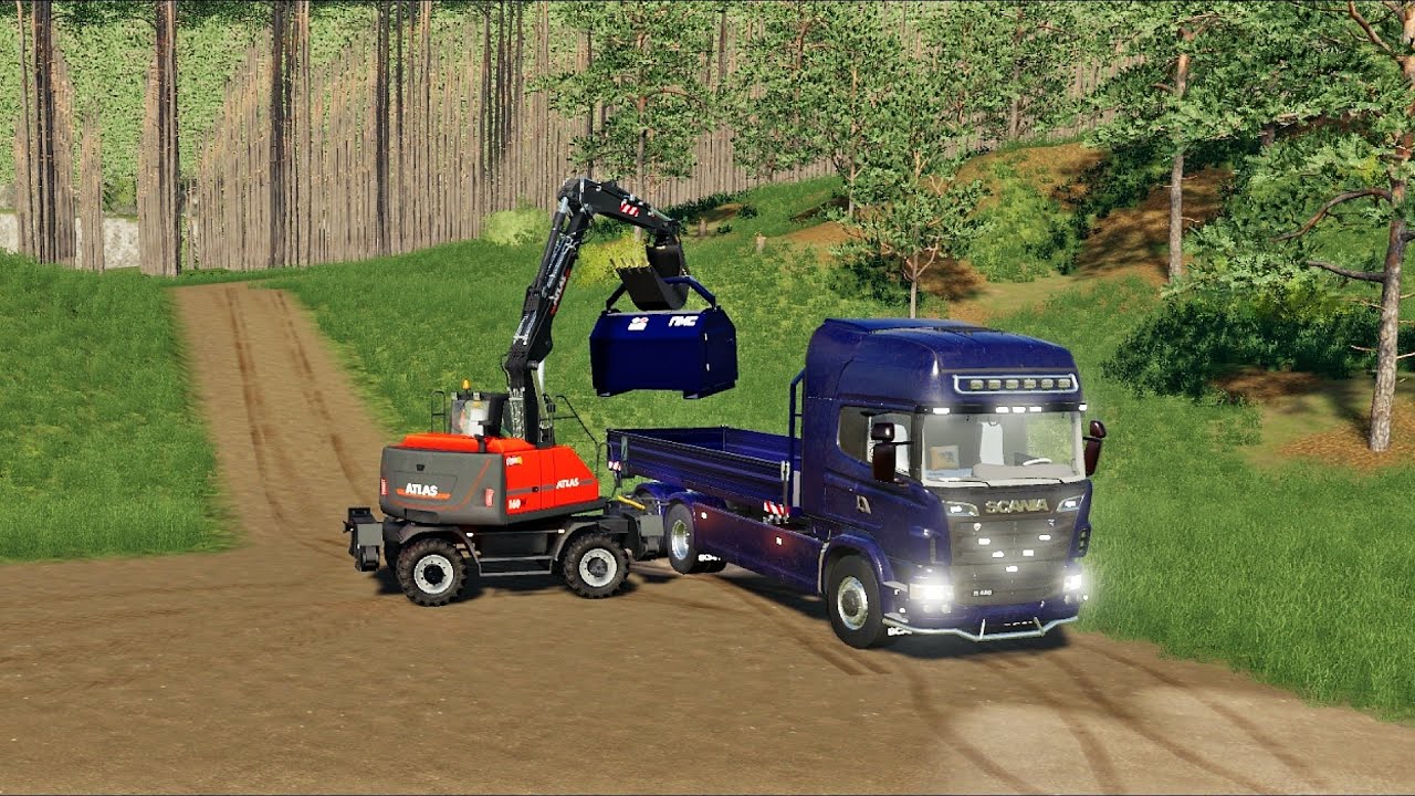 FS19 - Map Felsbrunn 345 - Forestry and Farming