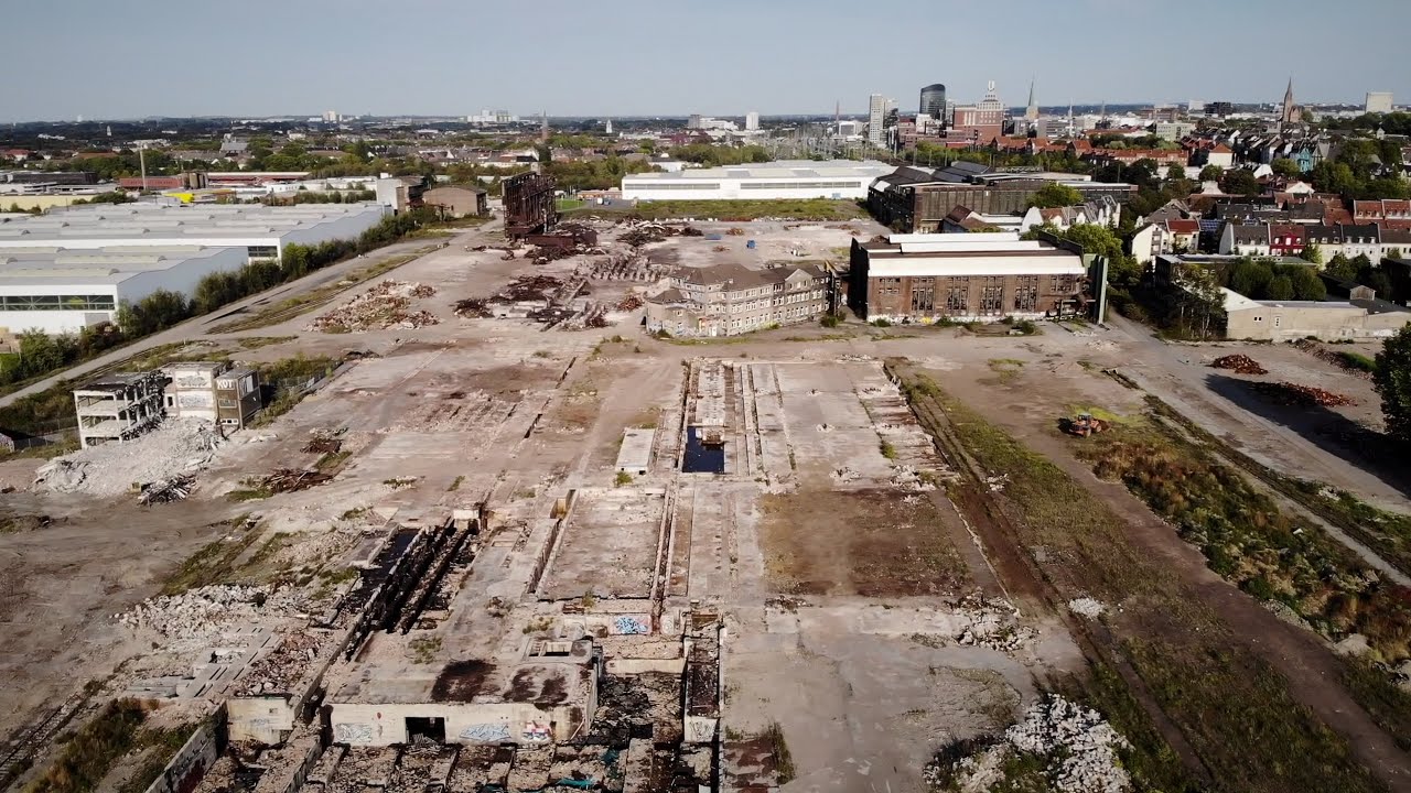 LOST PLACE: Walzwerk HSP Dortmund drone shots