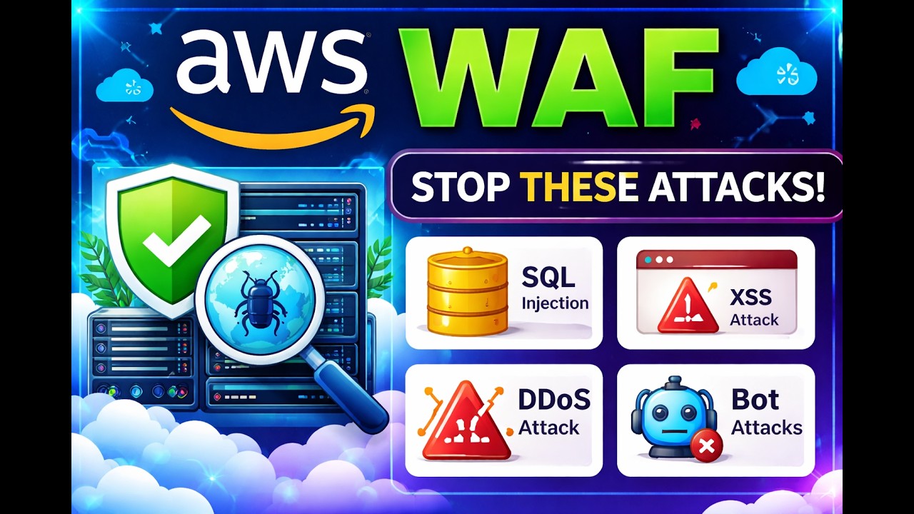 AWS WAF Tutorial | Protect Websites from Attacks (SQL Injection & XSS) | Tamil