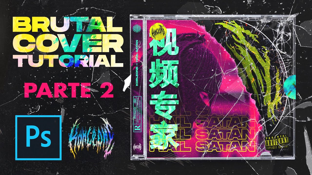 😱😱😱 COMO HACER INCREÍBLES PORTADAS DE DISCOS ESTILO TRAP 👾 TUTORIAL PHOTOSHOP 👽 PARTE 2