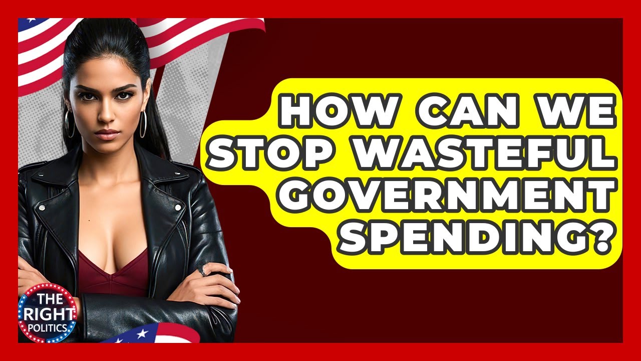 How Can We Stop Wasteful Government Spending? - The Right Politics