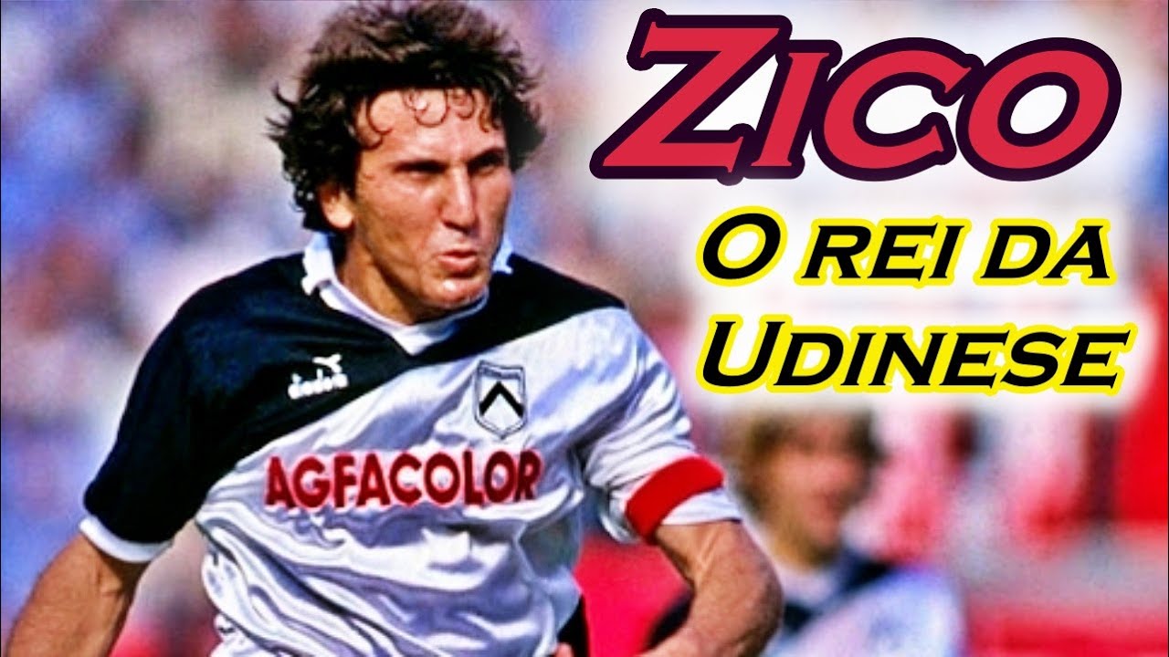 ZICO UDINESE 1983  ITÁLIA  - ZICO FALANDO ITALIANO - ZICO NA ITÁLIA