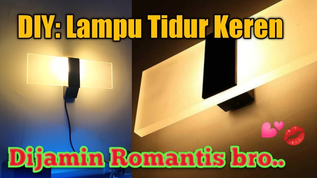 DIY: LAMPU HIAS KEREN DARI AKRILIK DAN PIPA PVC BEKAS
