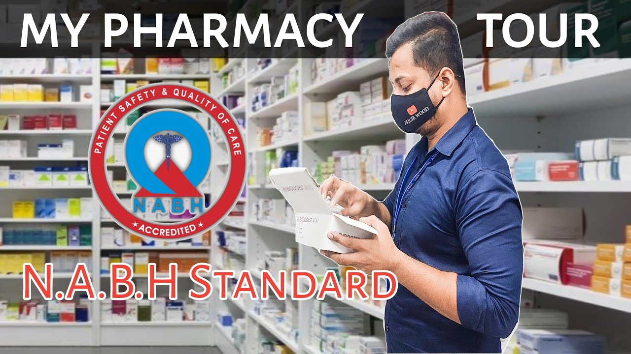 My hospital's pharmacy tour  | NABH Accredited pharmacy || vlog #10