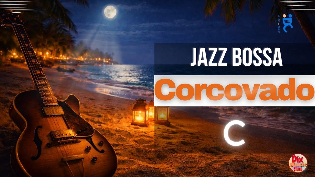 Corcovado – Jazz Bossa Backing Track in C (105 BPM)