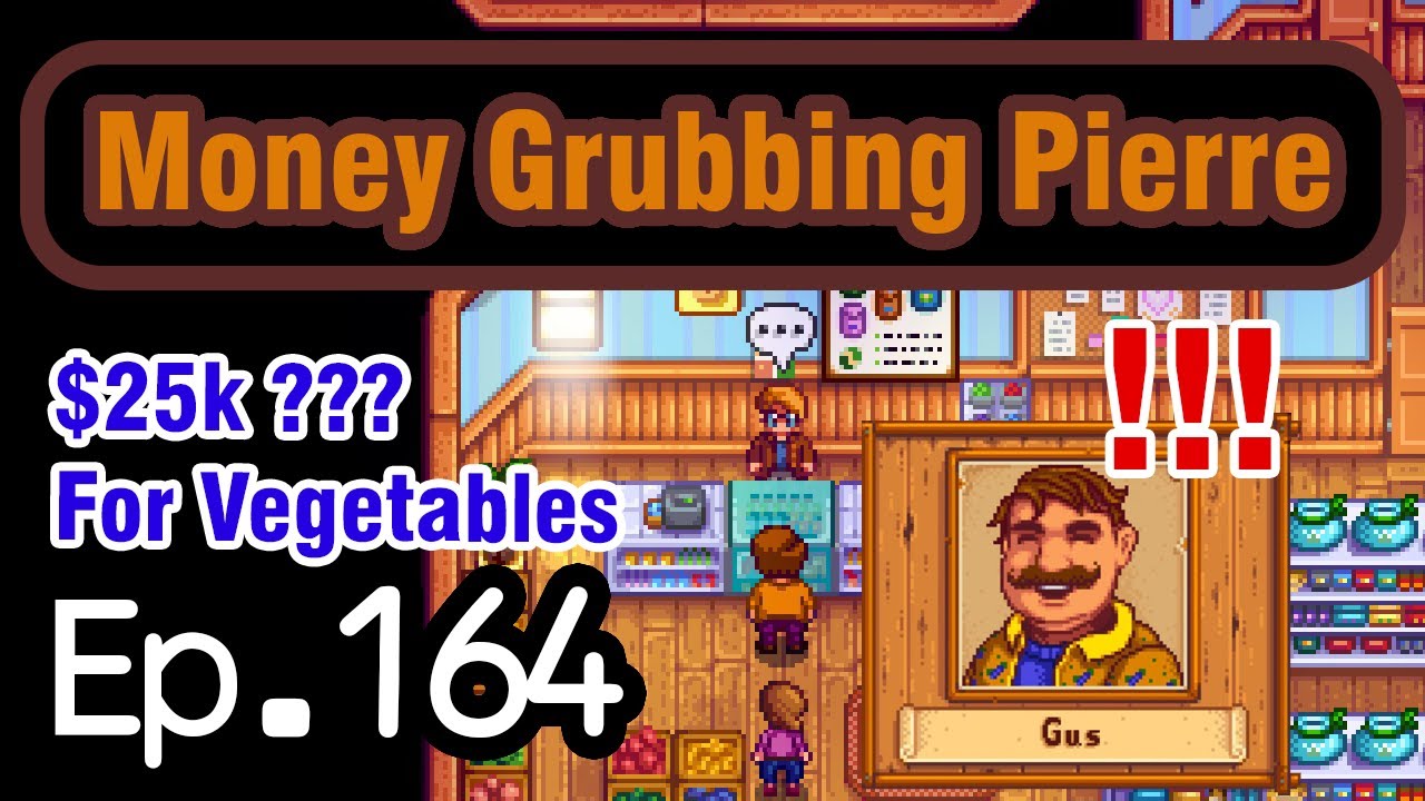 4K Stardew Valley S1 Ep.164: Expensive Pierre vs. Cheap Joja Mart