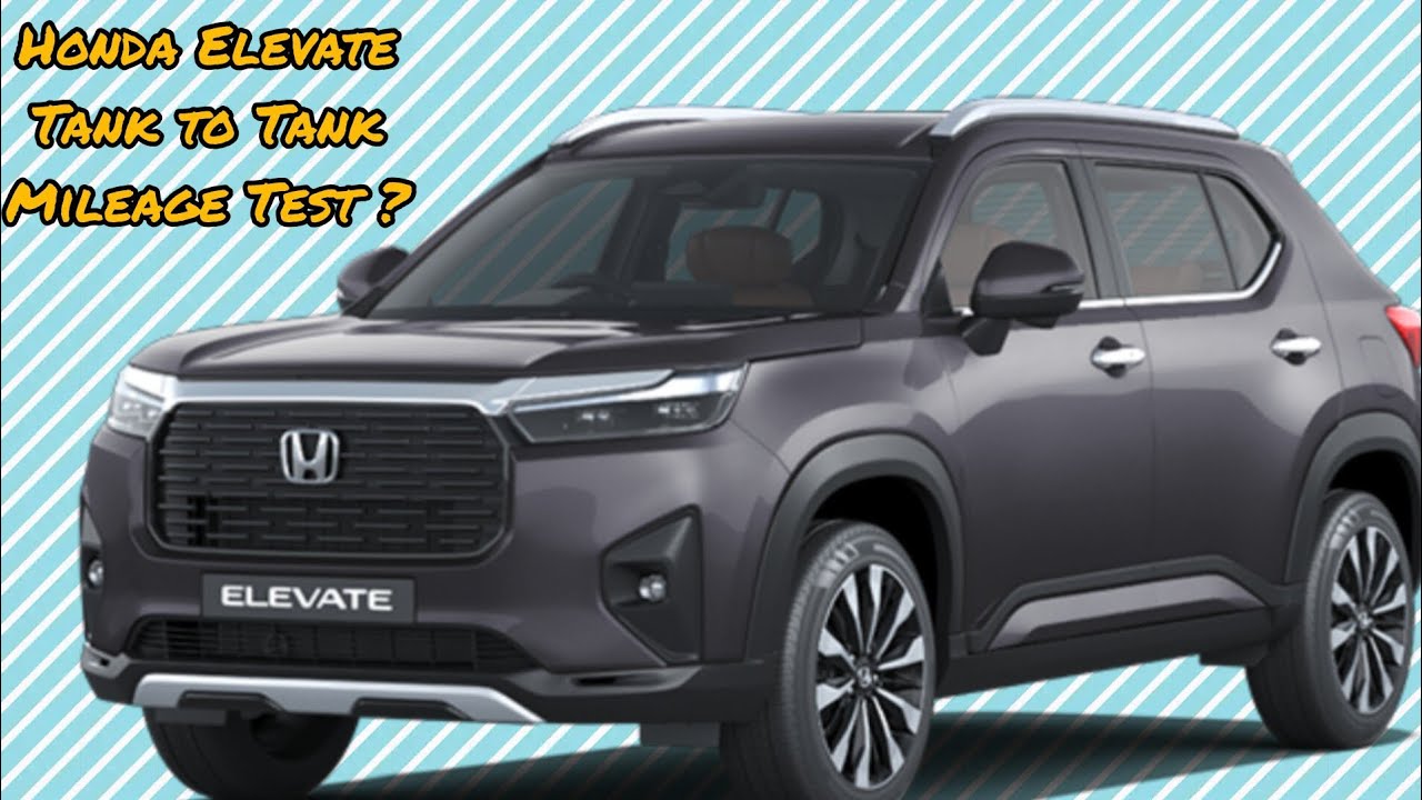 Honda Elevate Full Tank to Tank Mileage Test #honda #elevate #mileage #test
