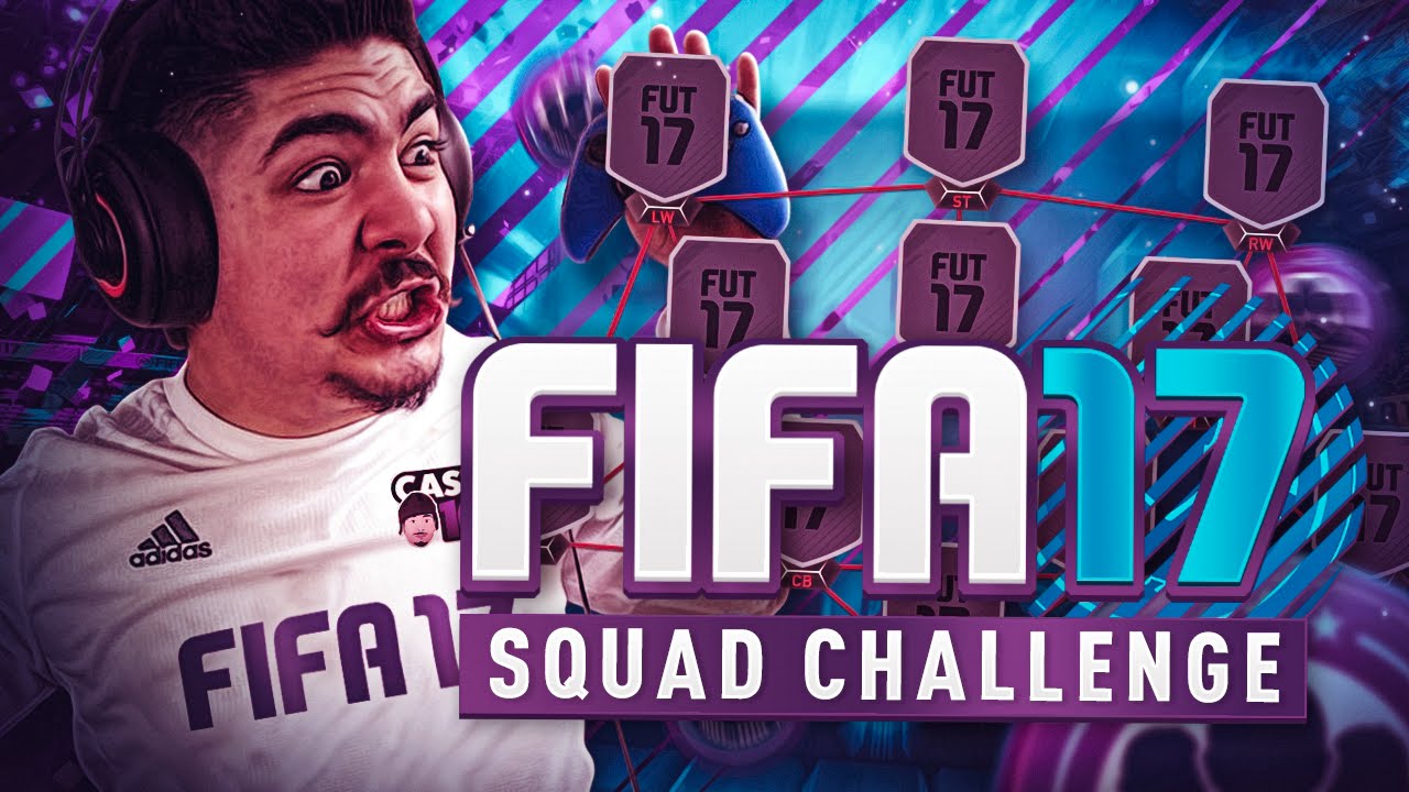 FIFA 17 MY FIRST EVER SQUAD BUILDING CHALLENGES!