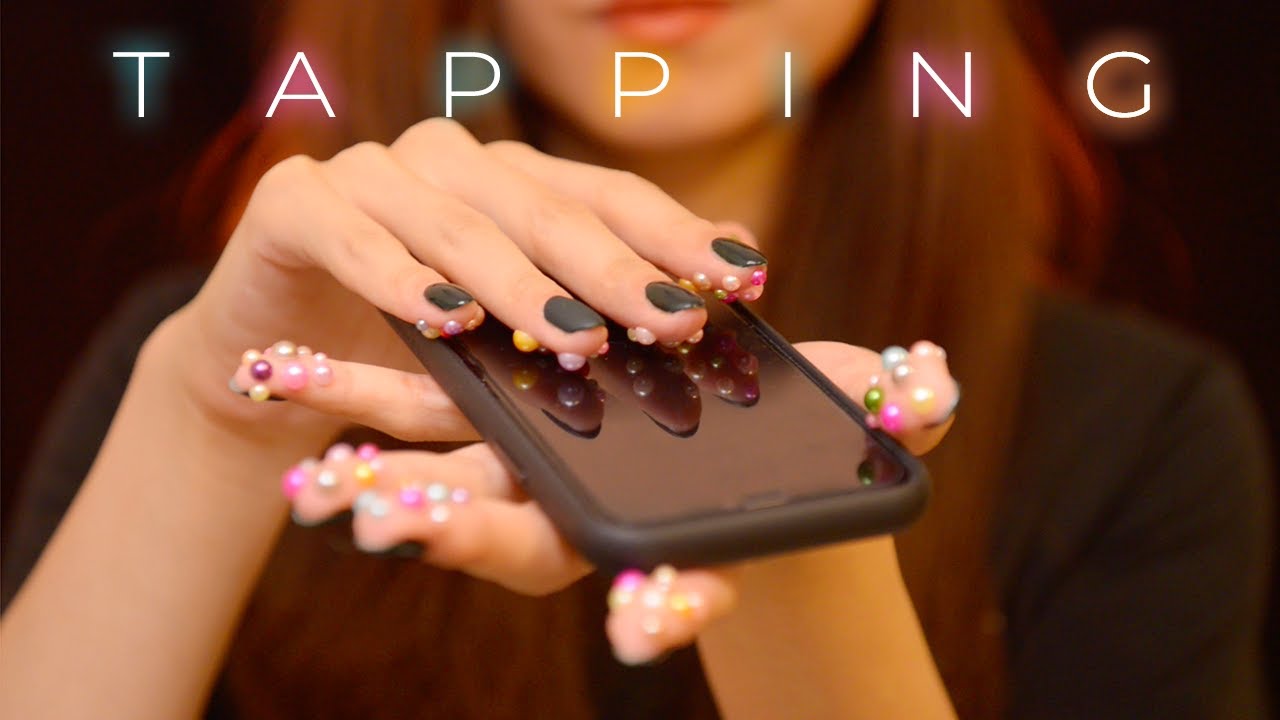 ASMR S E N S I T I V E Rhinestone Tapping (No Talking)