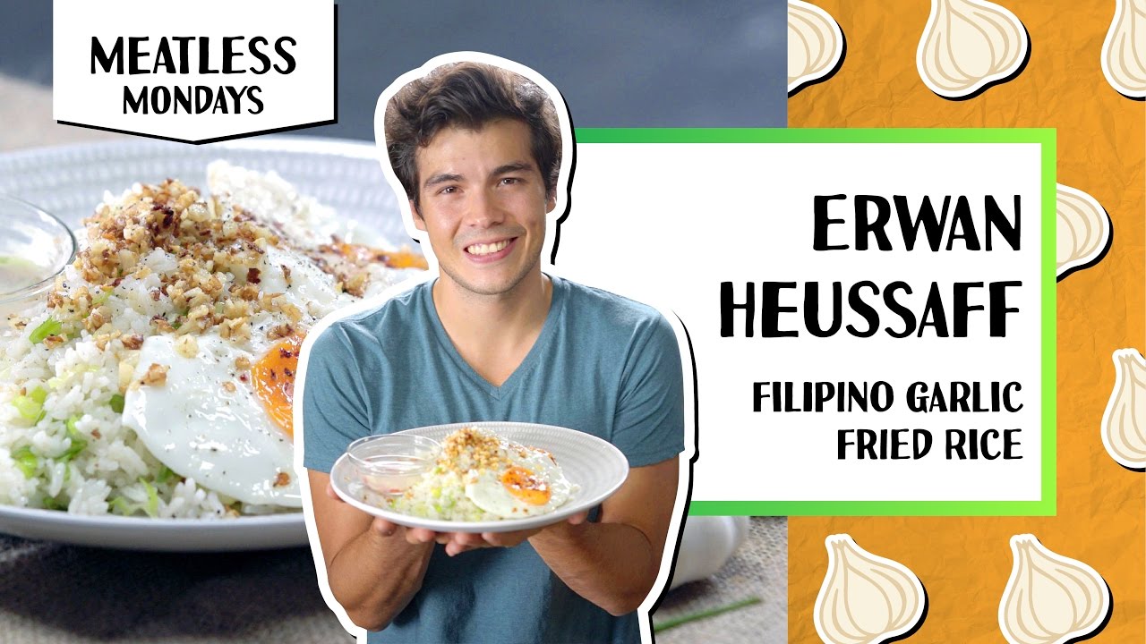 Filipino Garlic Fried Rice l Meatless Mondays - Erwan Heussaff