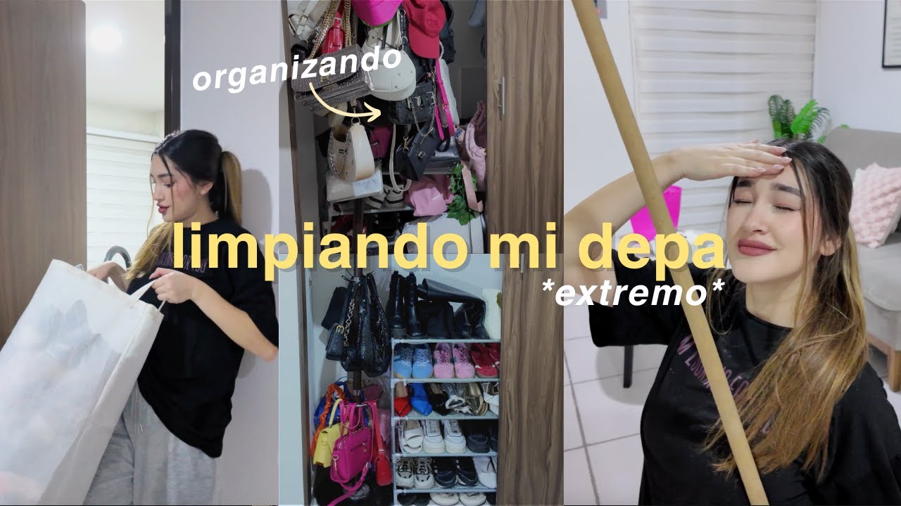 Organizando y limpiando mi depa *nivel extremo*