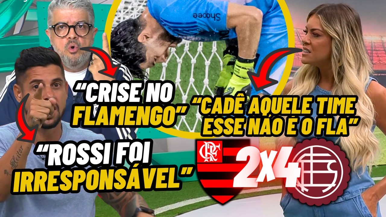 RENATA FAN dar AULA em AN&Aacute;LISE e FALA O QUE TODO FLAMENGUISTA QUERIA FALAR! FLAMENGO AO VIVO HOJE